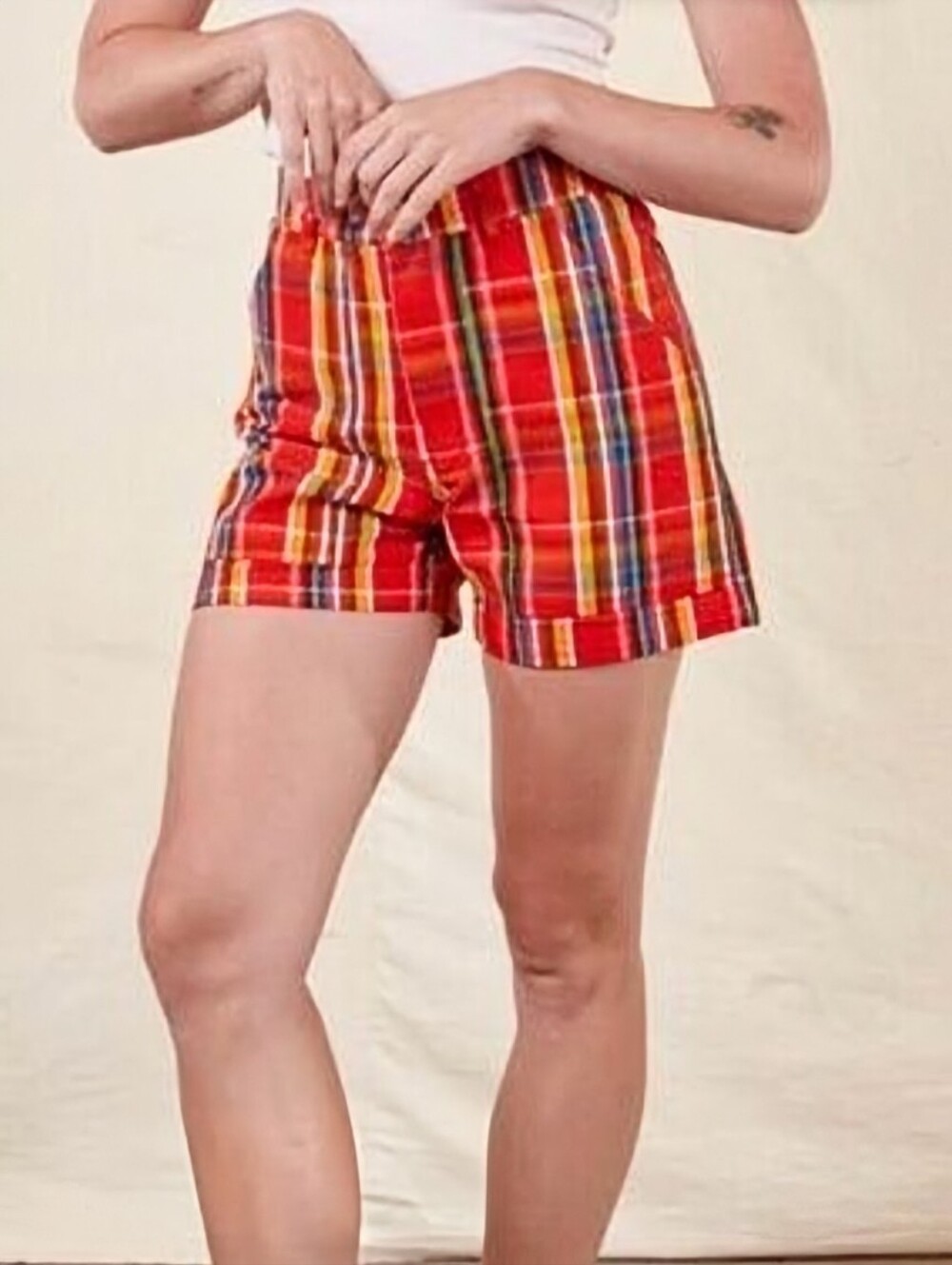 Big Bud Press Plaid Western Women’s Shorts